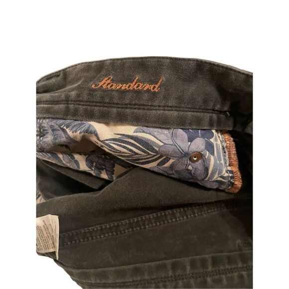 Tommy Bahama Mens Brown Standard Fit Straight-Leg Mid-Rise Denim Jeans Size 36 - Picture 10 of 16